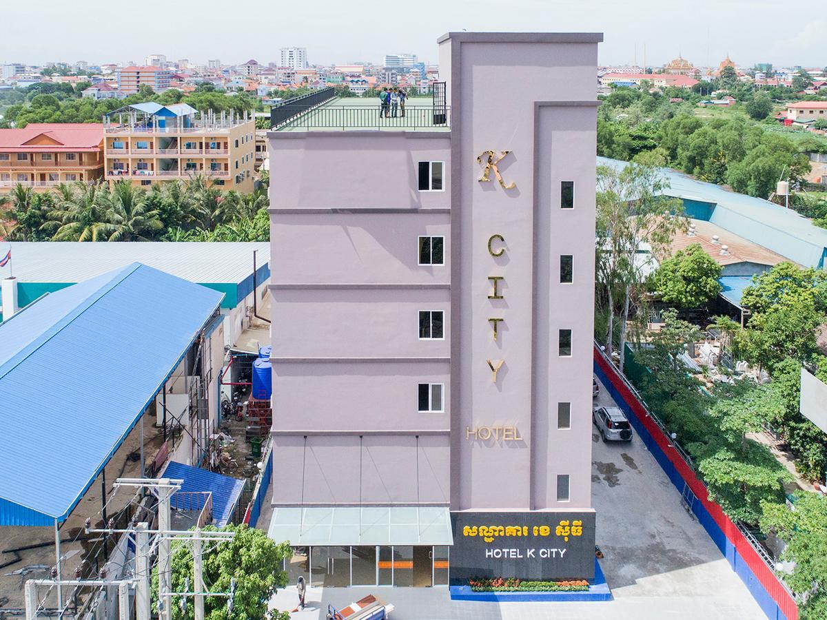 K City Hotel Phnom Penh Eksteriør billede