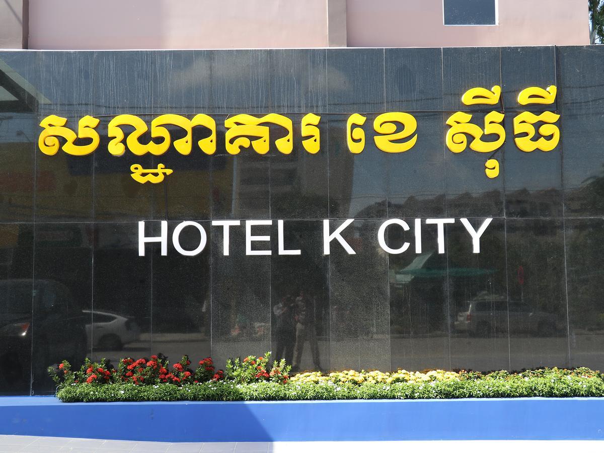 K City Hotel Phnom Penh Eksteriør billede